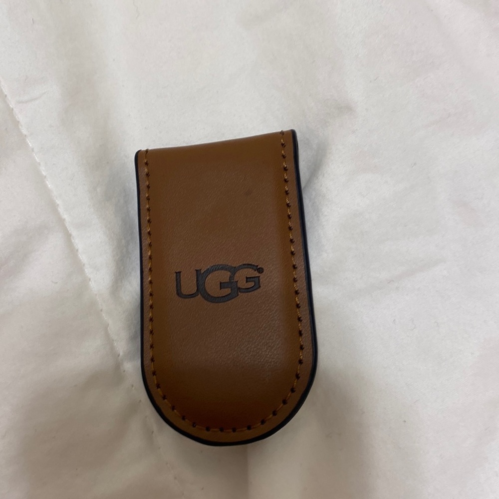 UGG Leather Money Clip